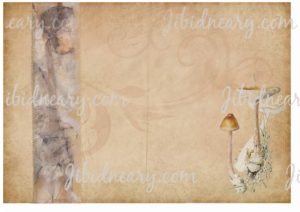 Woodland Tea Dyed 7 page Digital Kit