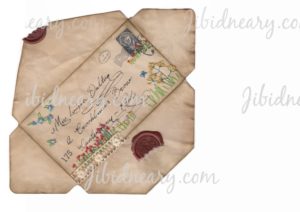 Embroidered Envelope Digital