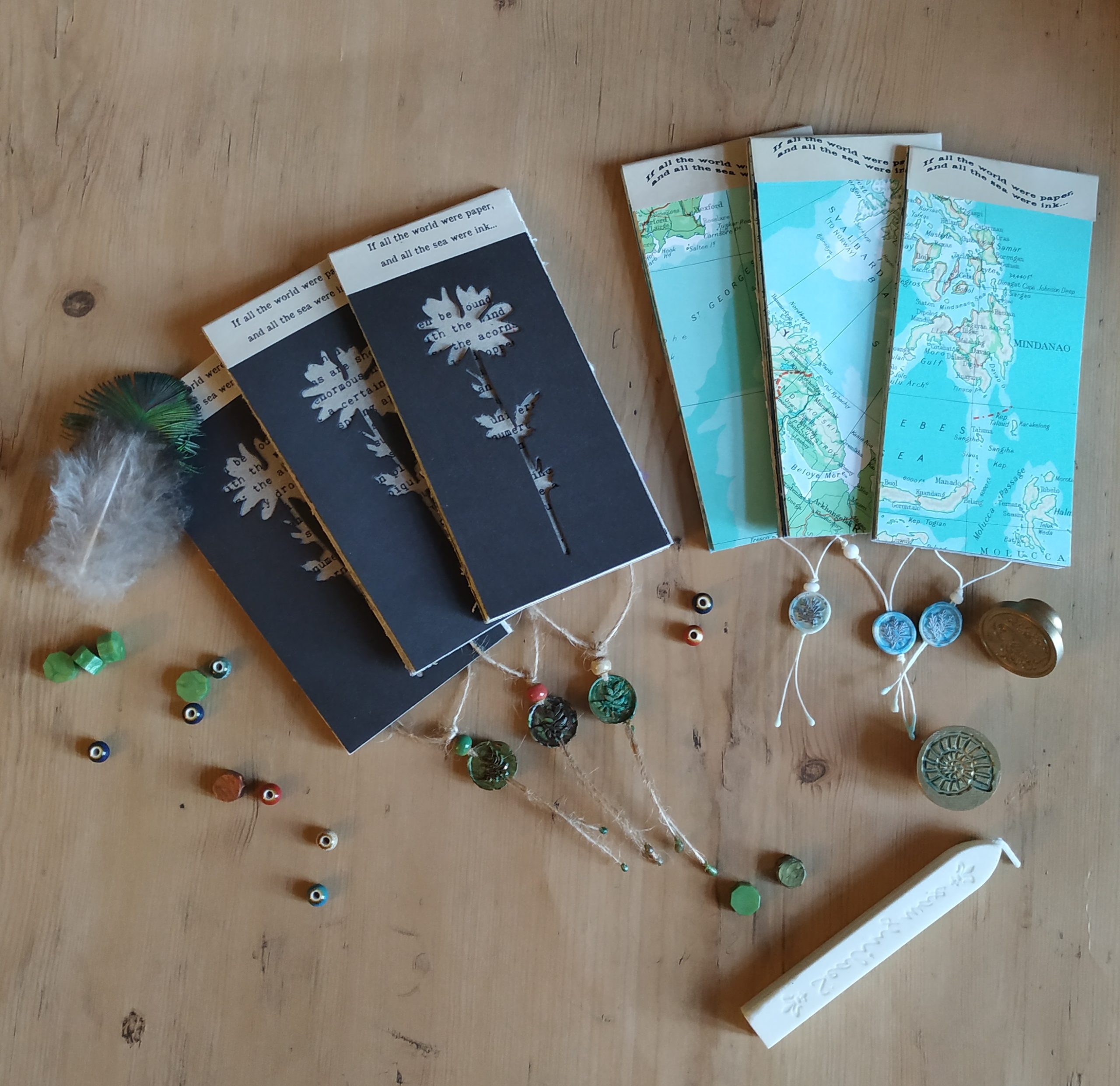 Scrap Cheque Book (Ocean)