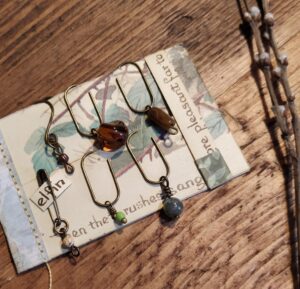 Woodland Inspired Book Charms, Set of 6 (bc6)